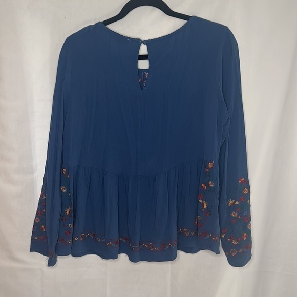 ALTAR'D STATE LONG SLEEVE FLORAL BOHO TOP (SIZE S) - Picture 7 of 7